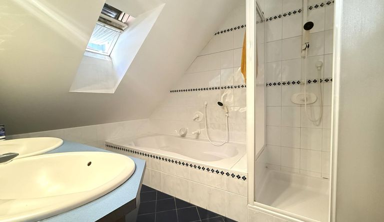 Badezimmer Halbstock