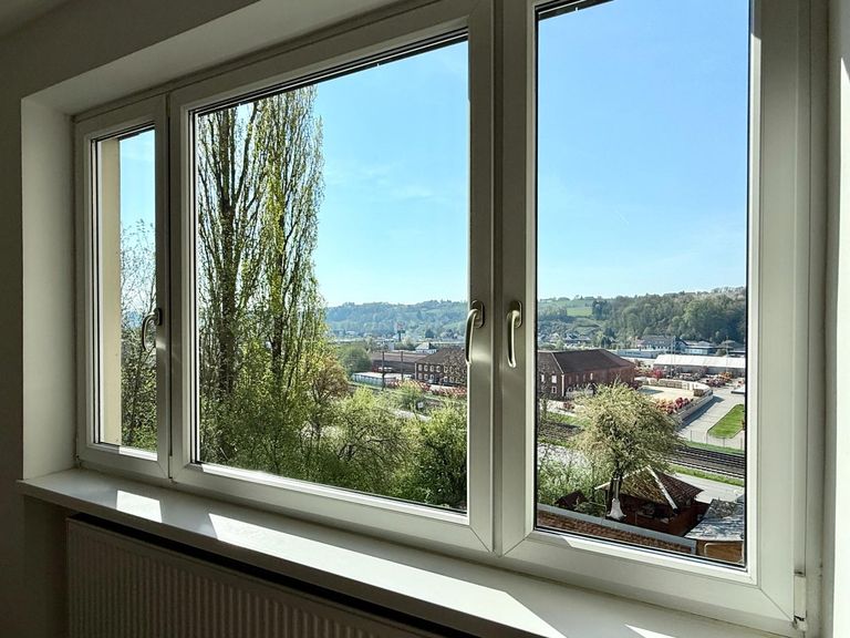 Ausblick Wohnzimmer