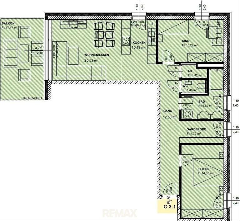 Grundriss Haus O Top 3.1