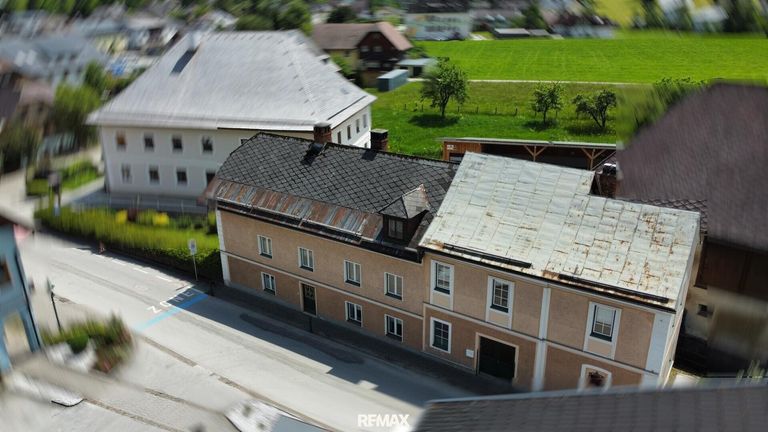 Gebäude von oben und NNW