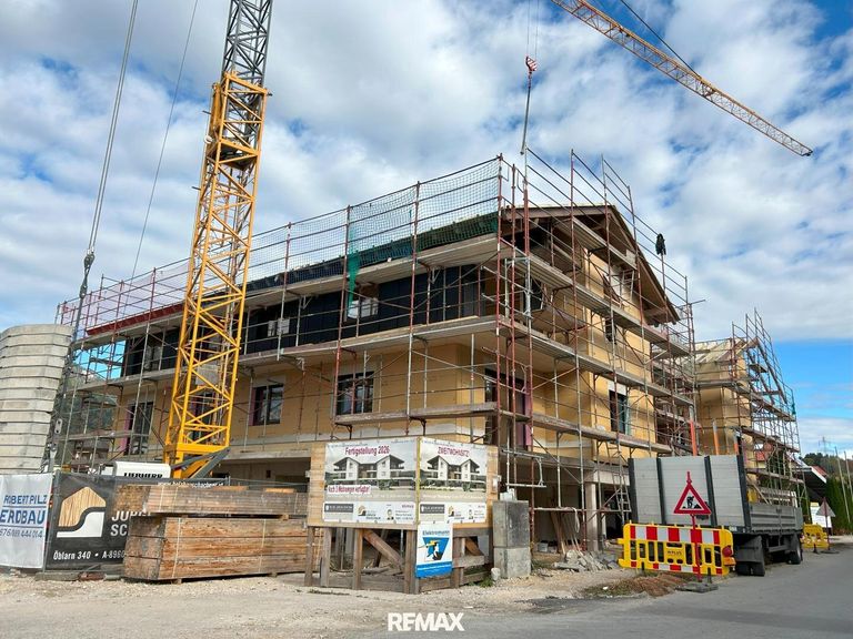 Der Bauvorschritt im Oktober 2025