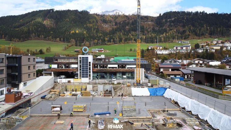 Baufortschritt 22.10.2024 Ansicht Süd