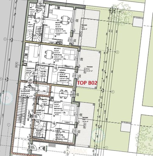 Grundriss Etage