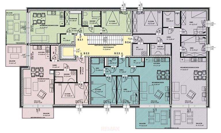 Haus Süd 2.Obergeschoss