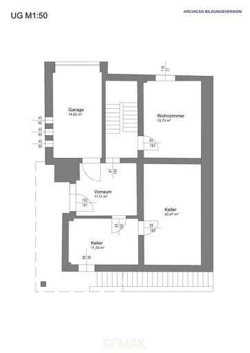 Grundriss UG