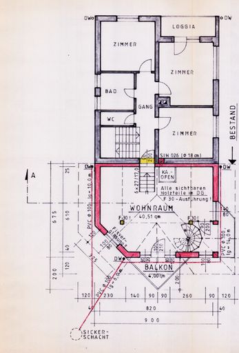 Grundrissplan OG