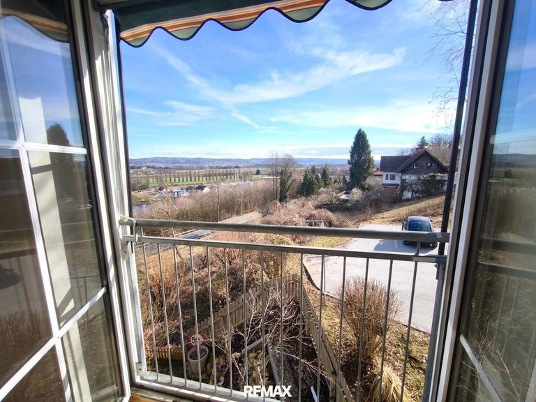 Aussicht Schlafzimmer franz Balkon