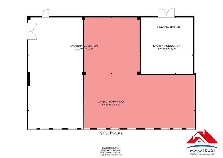 Plan (farbig markiert)