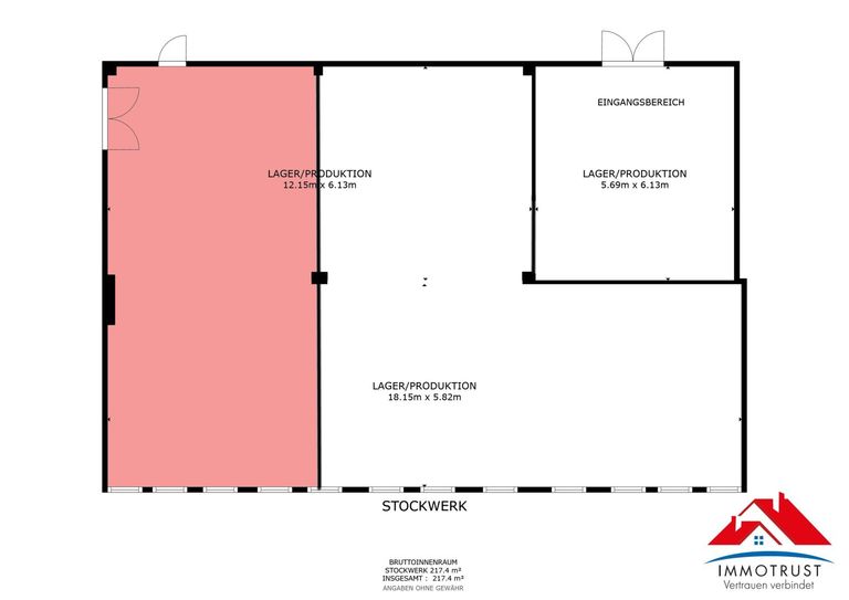 Plan (farbig markiert)