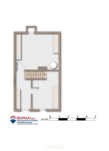 Grundriss Kellergeschoss möbliert
