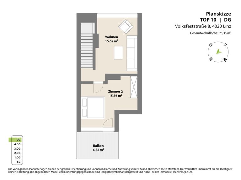 Planskizze Top 10 - DG