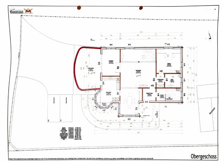 Plan Obergeschoss-Erdgeschoss