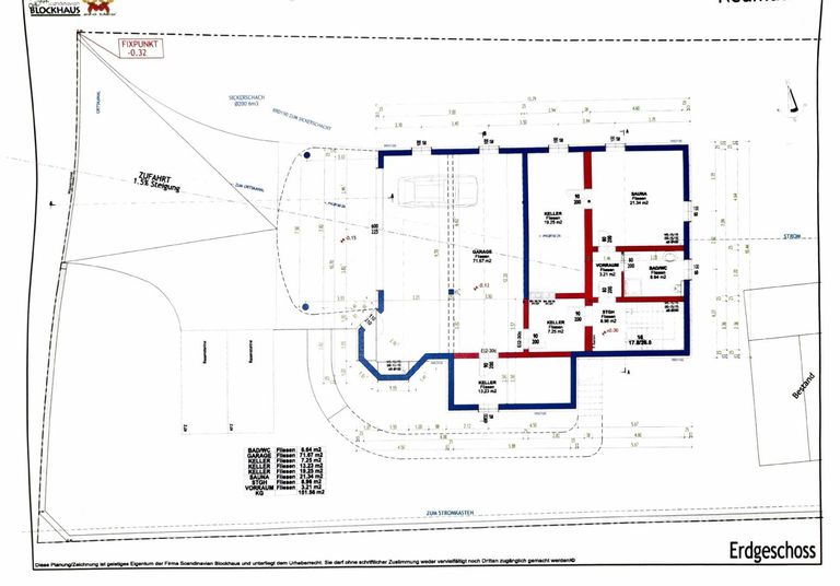 Plan Erdgeschoss