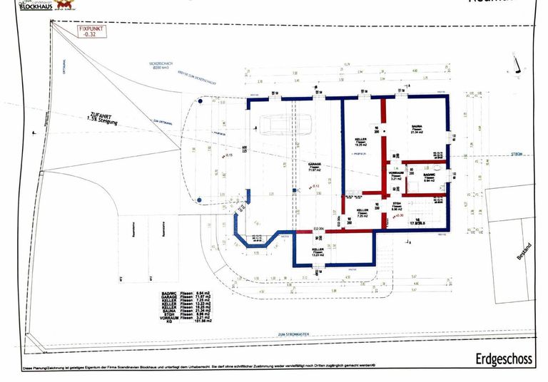 Plan Erdgeschoss