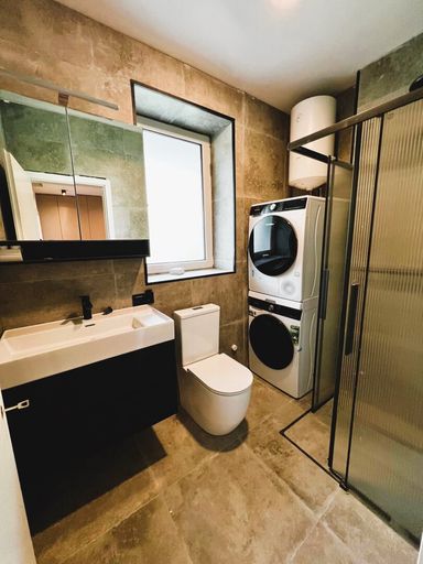 Badezimmer mit WC