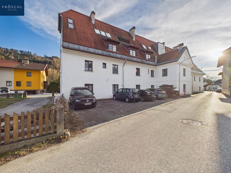 Ansicht der Abstellplätze