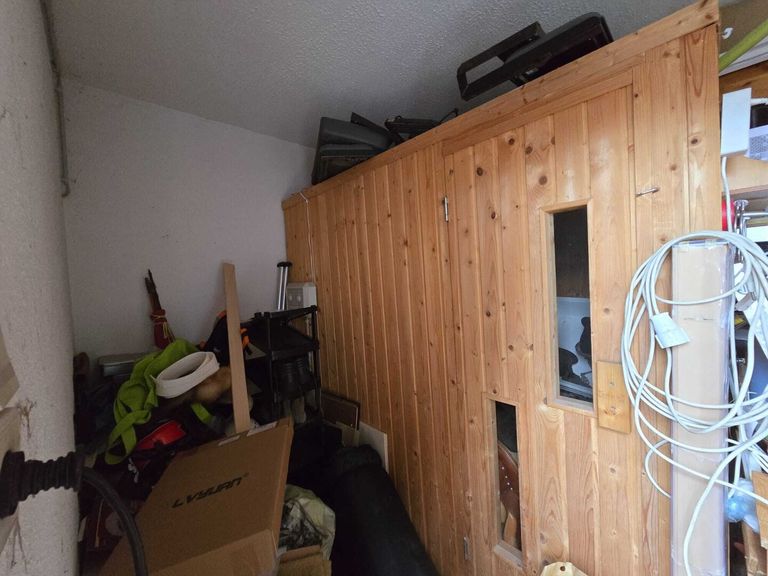 Sauna im Keller