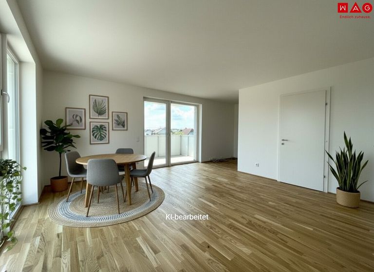 Möblierungsvorschlag Esszimmer KI generiert