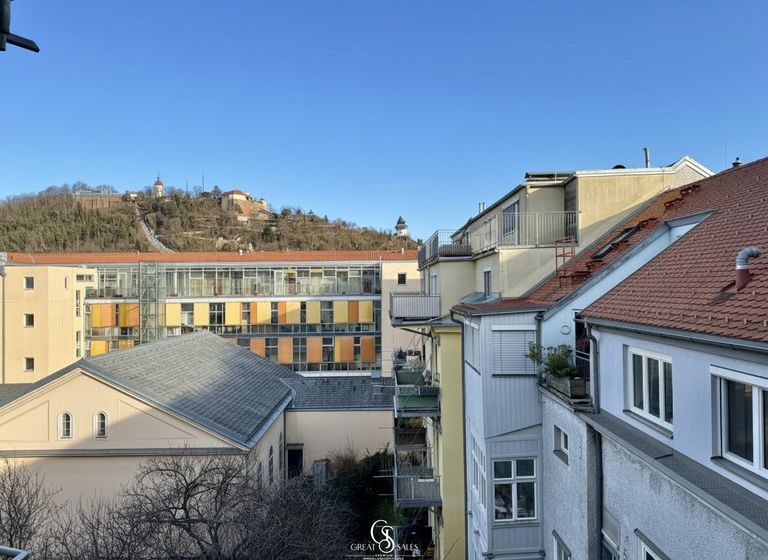 Aussicht vom Balkon