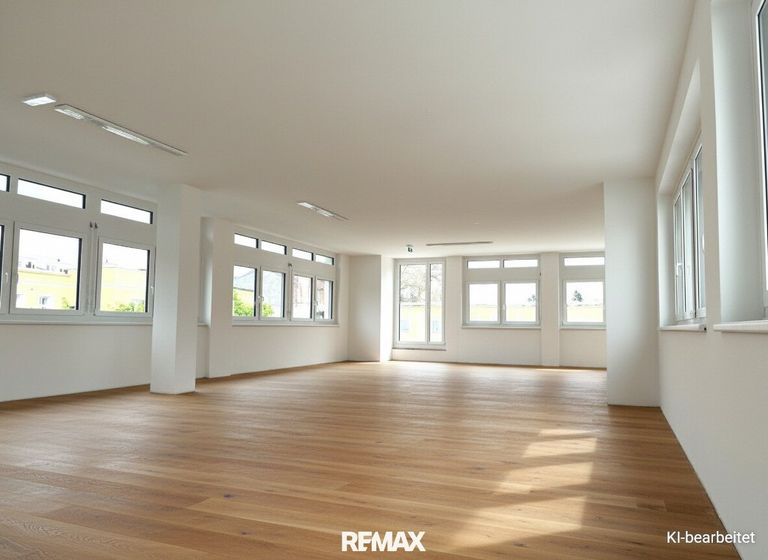 Bürofläche KI bearbeitet
