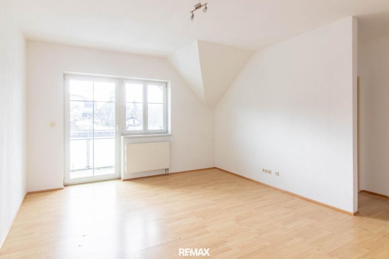rund 74 m² Wohnfläche im Dachgeschoss