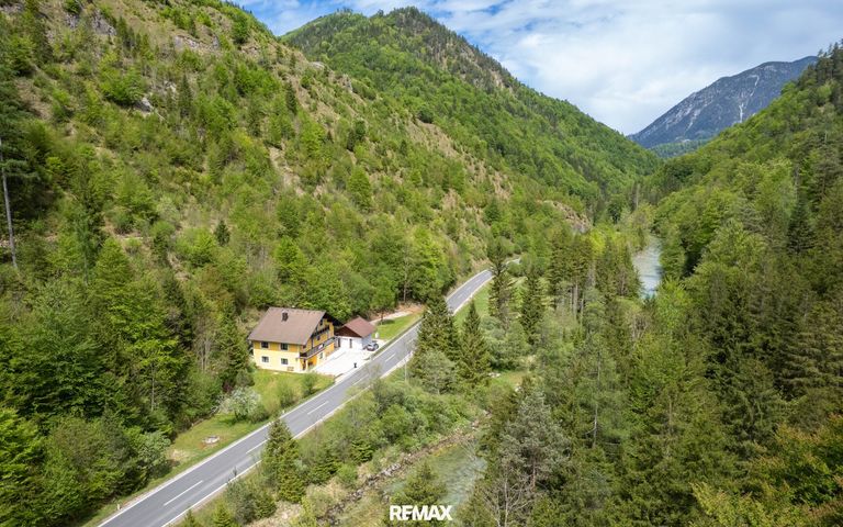 Mitten im Stodertal direkt an der Steyr