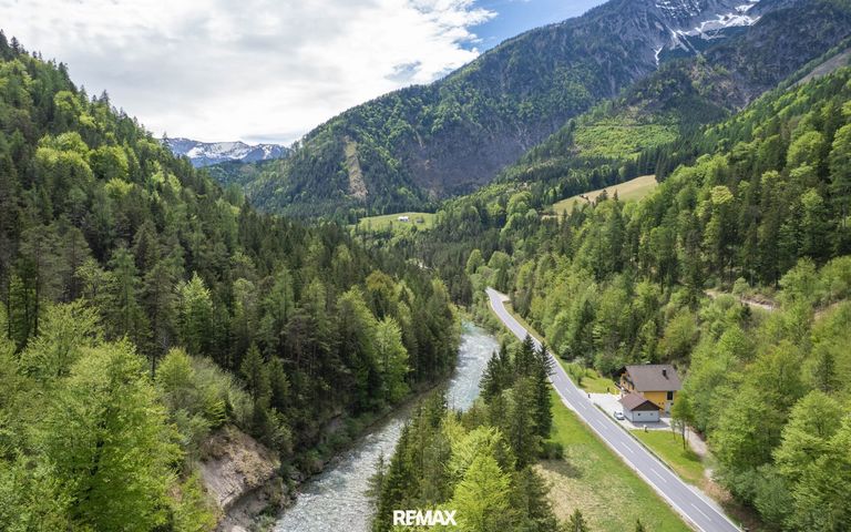 am Fuße des kleinen Priel