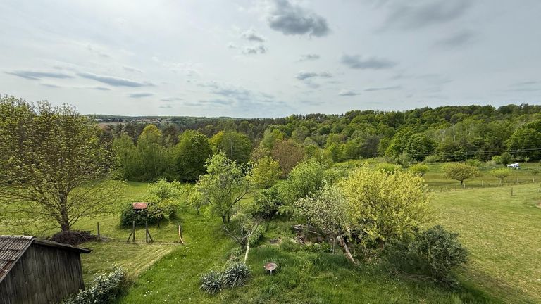 Blick vom Schlafzimmer