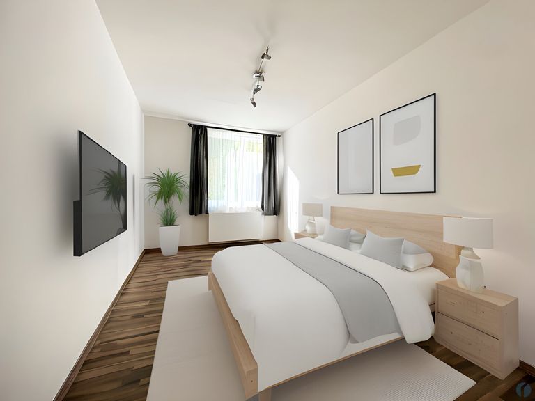 Einrichtungsbeispiel Schlafzimmer