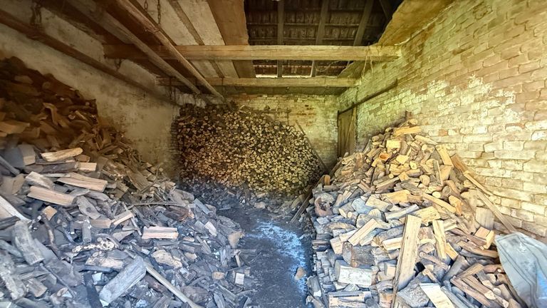 Holzlager