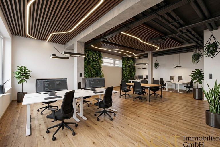 Büro | KI-Möblierung