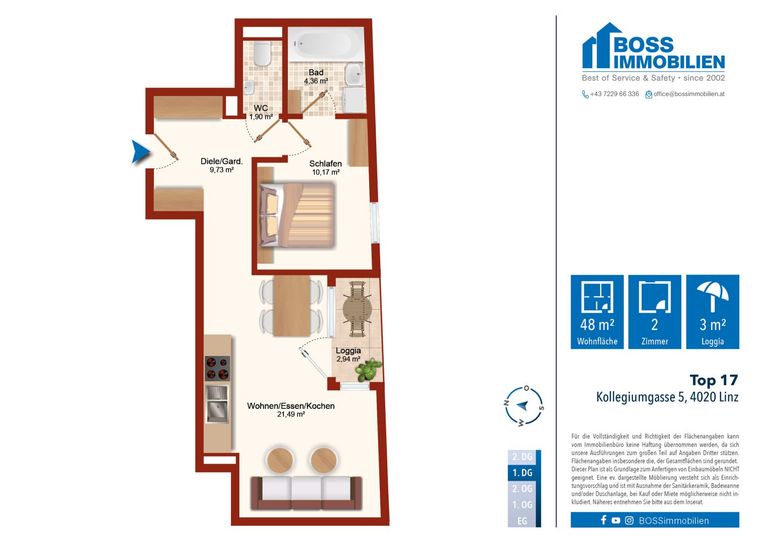 Grundriss Kollegiumgasse 5_Top 17