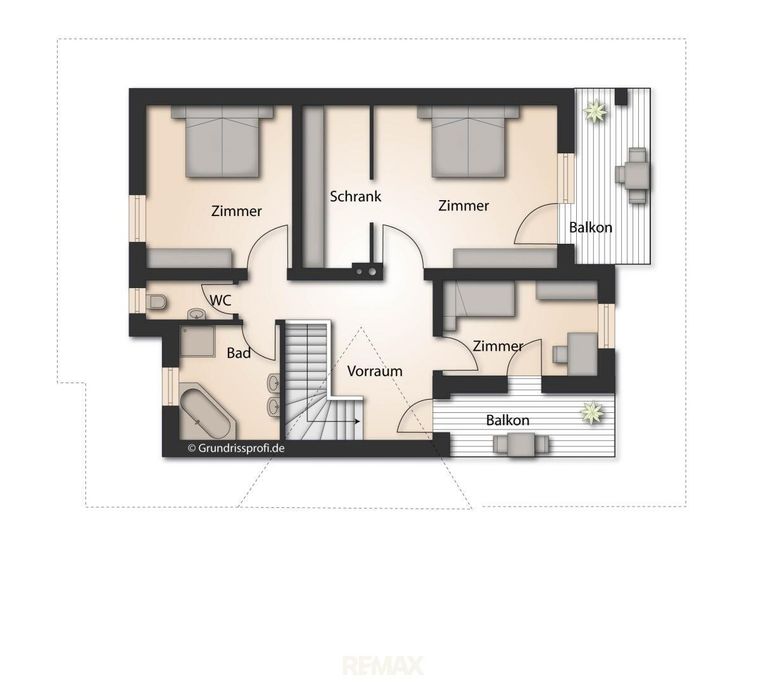 Grundriss 2. OG