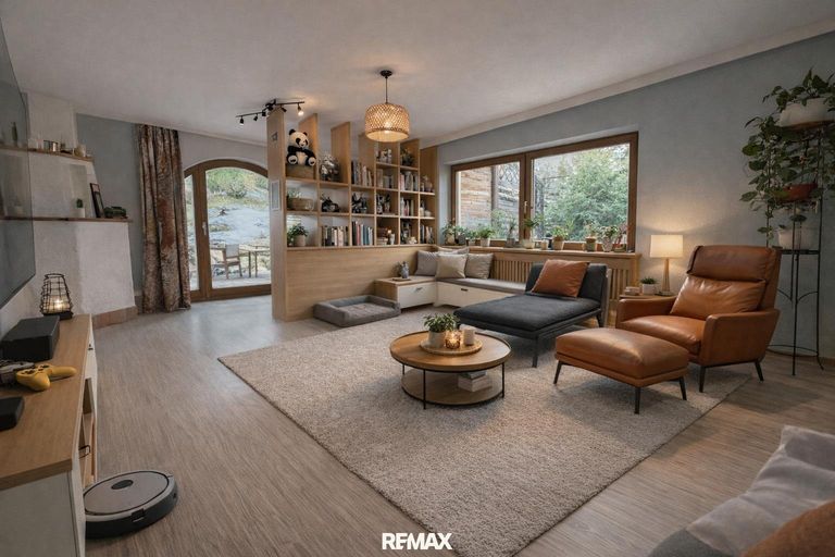 Wohnzimmer Visualiserung Gedankenanstoß 