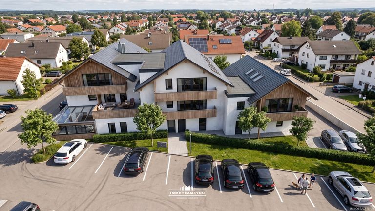 Konzept Ausbau Ist Variante 3-geschossig Blick vom Parkplatz 03