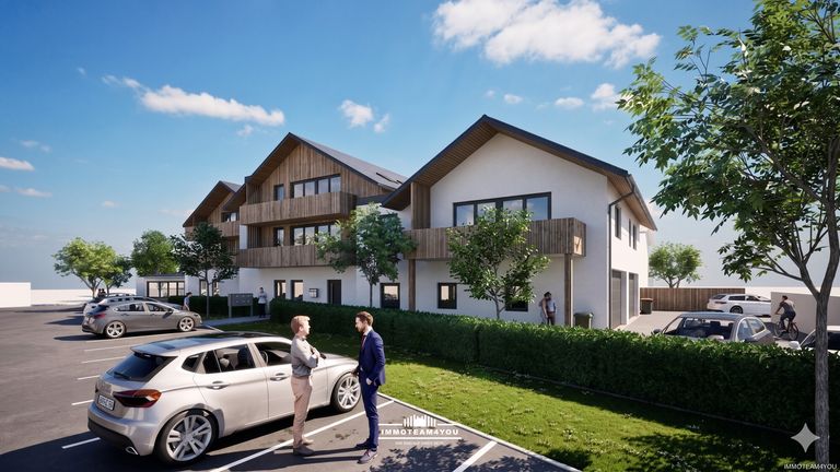 Konzept Ausbau Ist Variante 3-geschossig Blick vom Parkplatz 02