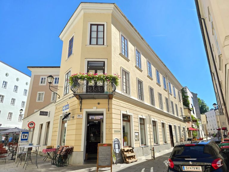Ansicht - Schöne und Helle 3 Zimmer Altbauwohnung nahe der Linzergasse Miete Rechte Altstadt Salzburg