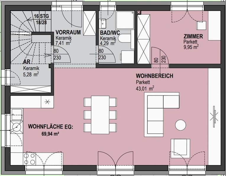 Grundriss EG