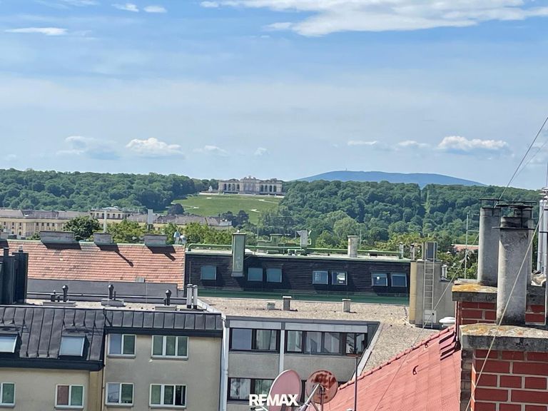 Traumhafter Blick auf Schloss Schönbrunn 
