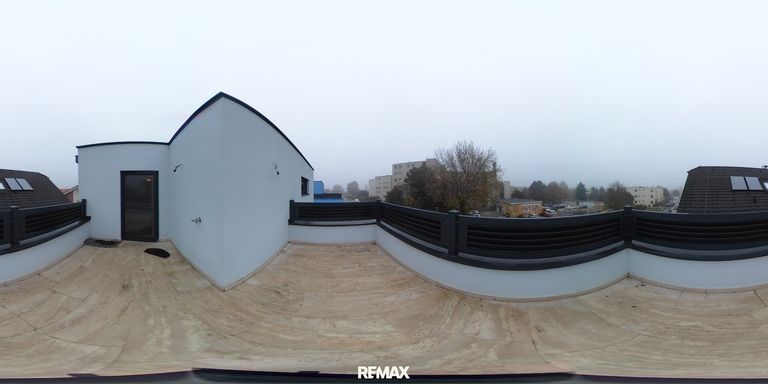 Terrasse im Dachgeschoss