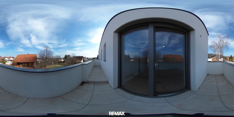 Balkon im Obergeschoss 
