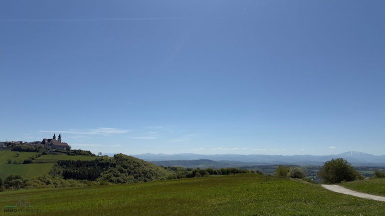 Blick auf Maria Taferl und Ötscher