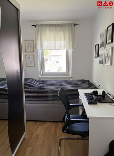 Einrihtungsbeispiel 2. Schlafzimmer KI generiert