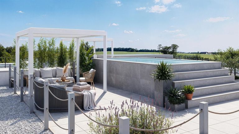 Dachterrasse