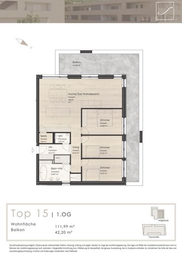 VERKAUFT GR Hofgebäude Top 15, 1.OG
