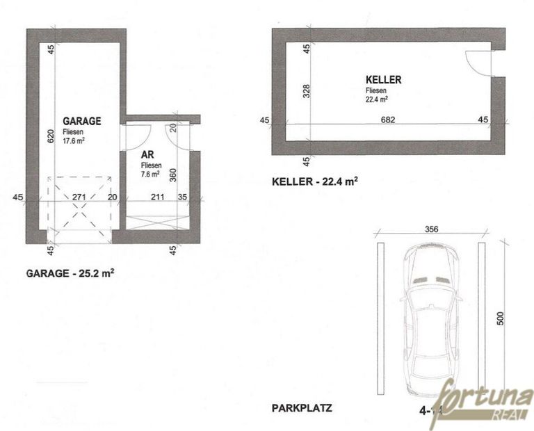Garage Parkplatz