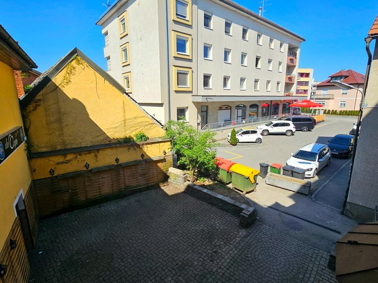 Blick aus dem Fenster