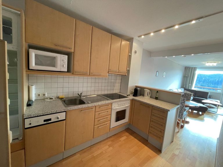 Küche mit Wohnraum