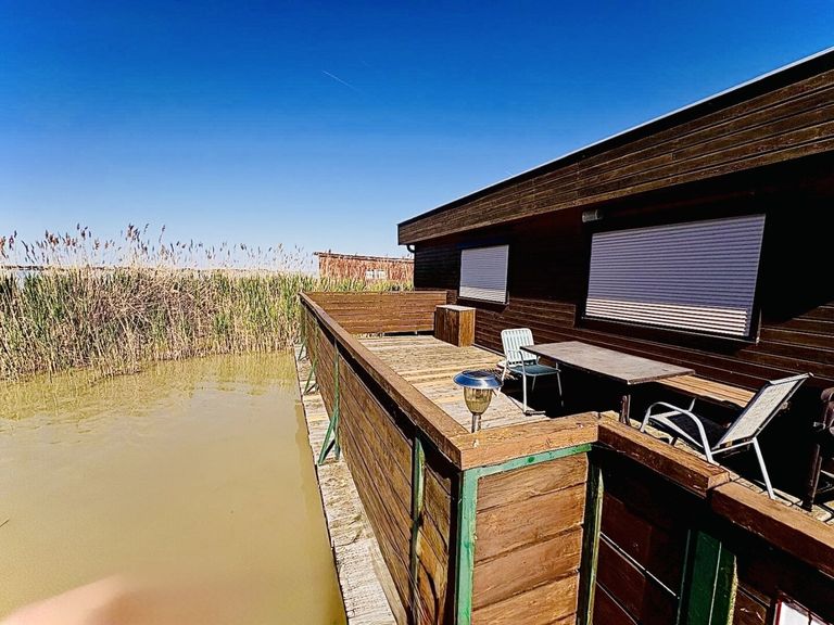 Grill- und Sonnentuntergangs-Terrasse mit diesem Blick!