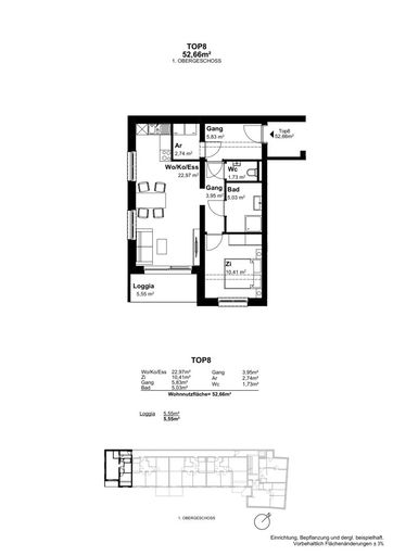 Wohnungsplan